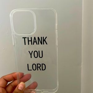 Phone case THANK YOU LORD for iPhone 13 Pro Max